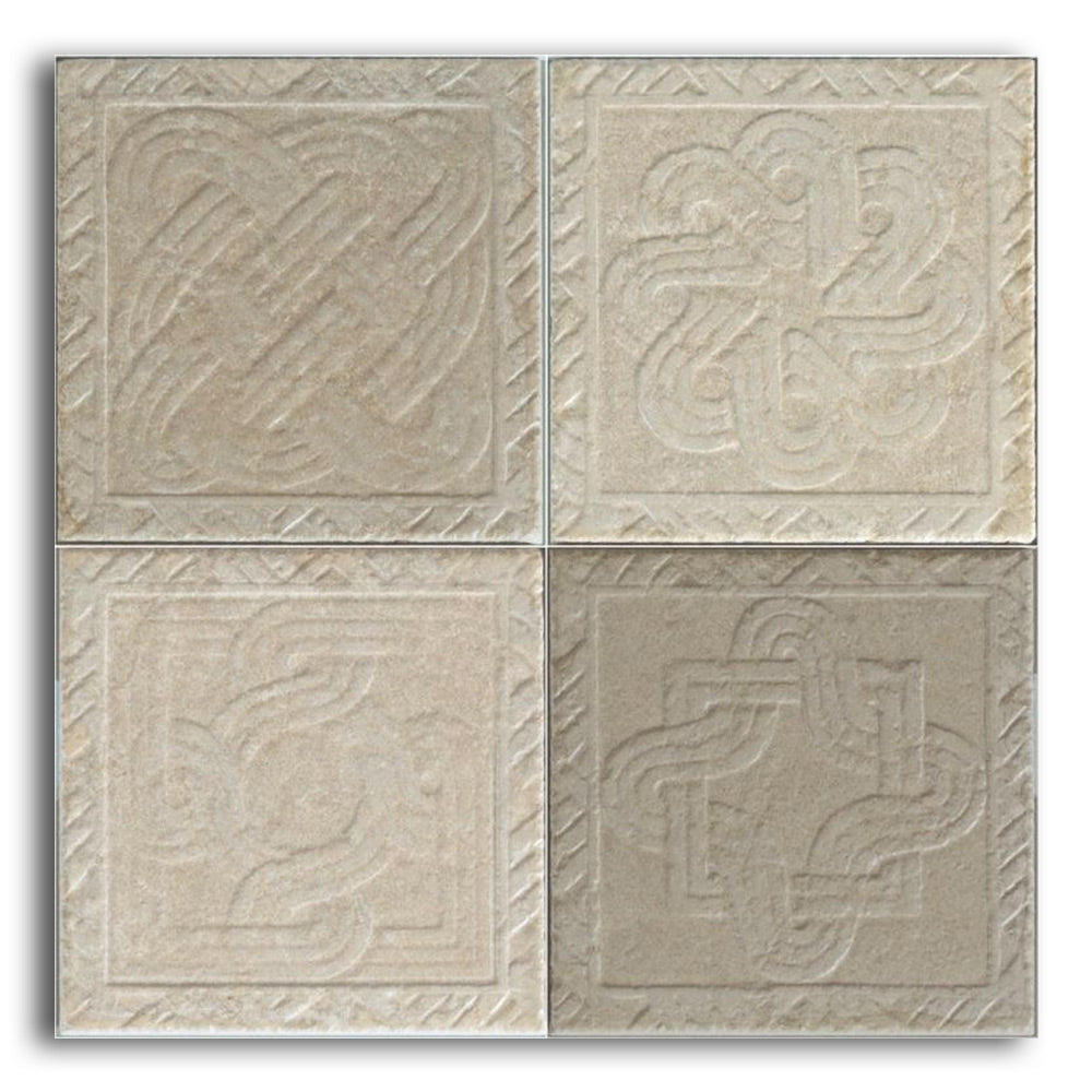 8x8 Venyra Trame Tufo Matte Travertine Look Porcelain Tile