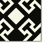 8x8 Scorvex Charonne Nero Matte Deco Porcelain Tile 8x8 Scorvex Charonne Nero Matte Deco Porcelain Tile - American Tile Depot