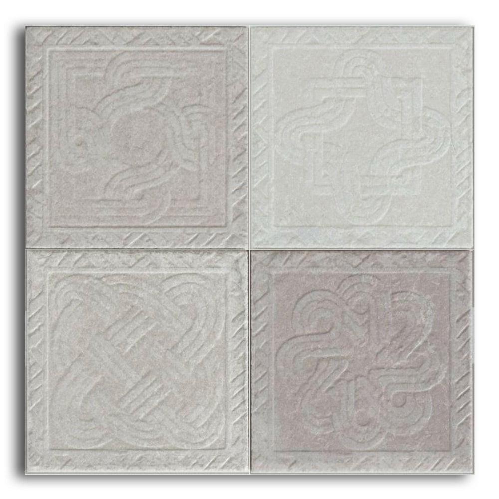 8x8 Venyra Trame Grigio Matte Travertine Look Porcelain Tile 8x8 Venyra Trame Grigio Matte Travertine Look Porcelain Tile - American Tile Depot