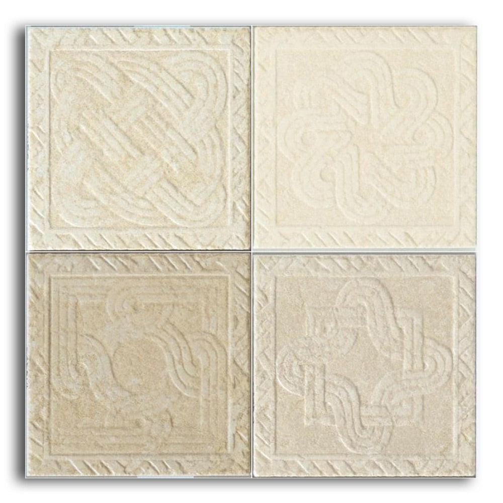 8x8 Venyra Trame Sabbia Matte Travertine Look Porcelain Tile 8x8 Venyra Trame Sabbia Matte Travertine Look Porcelain Tile - American Tile Depot