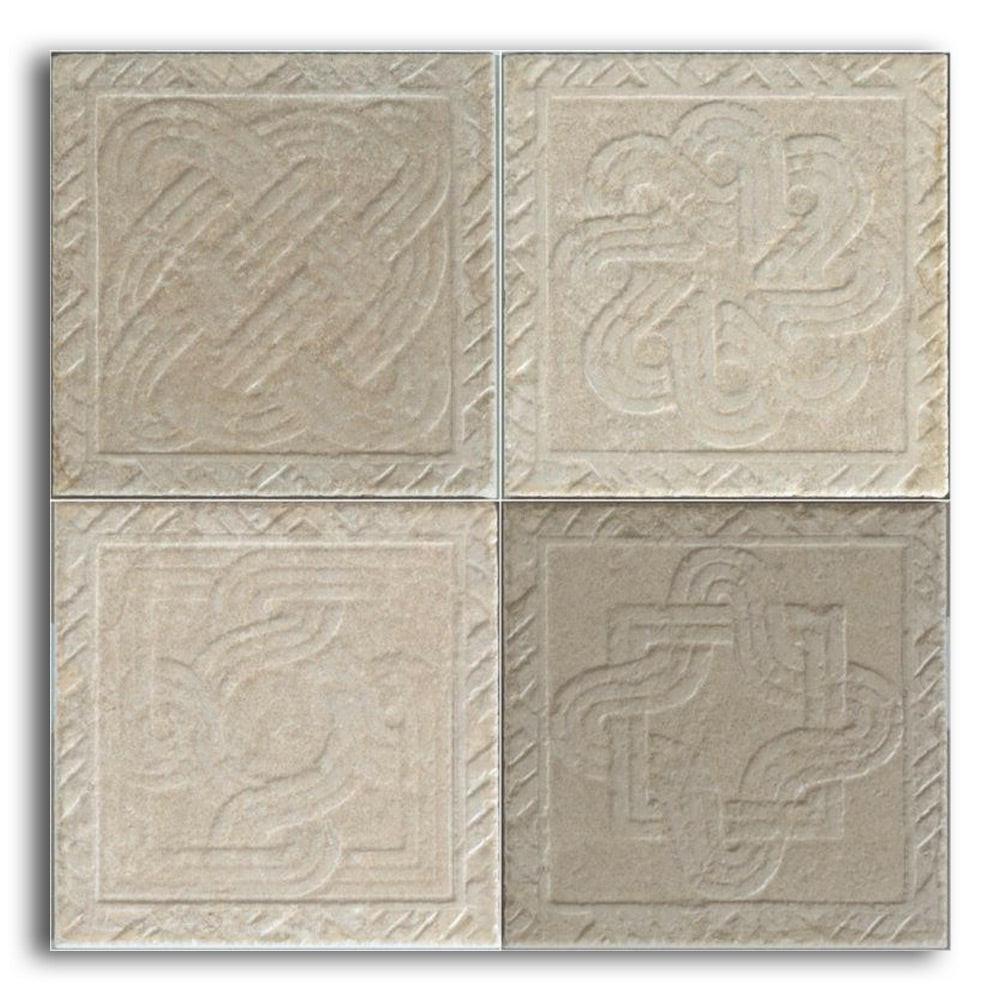 8x8 Venyra Trame Tufo Matte Travertine Look Porcelain Tile 8x8 Venyra Trame Tufo Matte Travertine Look Porcelain Tile - American Tile Depot