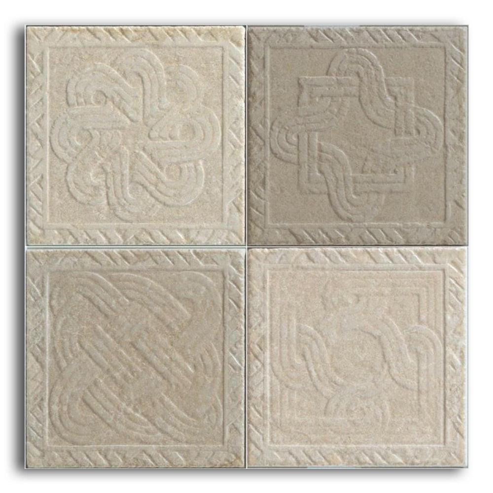 8x8 Venyra Trame Tufo Matte Travertine Look Porcelain Tile 8x8 Venyra Trame Tufo Matte Travertine Look Porcelain Tile - American Tile Depot