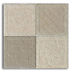 8x8 Venyra Trame Tufo Matte Travertine Look Porcelain Tile 8x8 Venyra Trame Tufo Matte Travertine Look Porcelain Tile - American Tile Depot