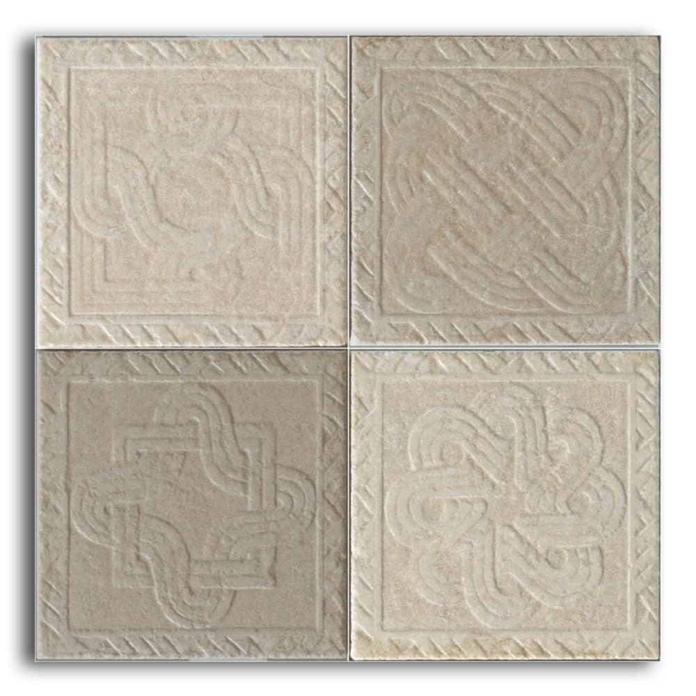 8x8 Venyra Trame Tufo Matte Travertine Look Porcelain Tile 8x8 Venyra Trame Tufo Matte Travertine Look Porcelain Tile - American Tile Depot