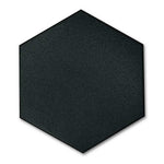 8x9 Alabaster Carbon Hexagon Matte Ceramic Wall Tile 8x9 Alabaster Carbon Hexagon Matte Ceramic Wall Tile - American Tile Depot