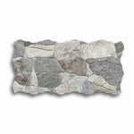 9x18 Belcaire Gris Matte Flagstone Look Porcelain Tile - American Tile Depot