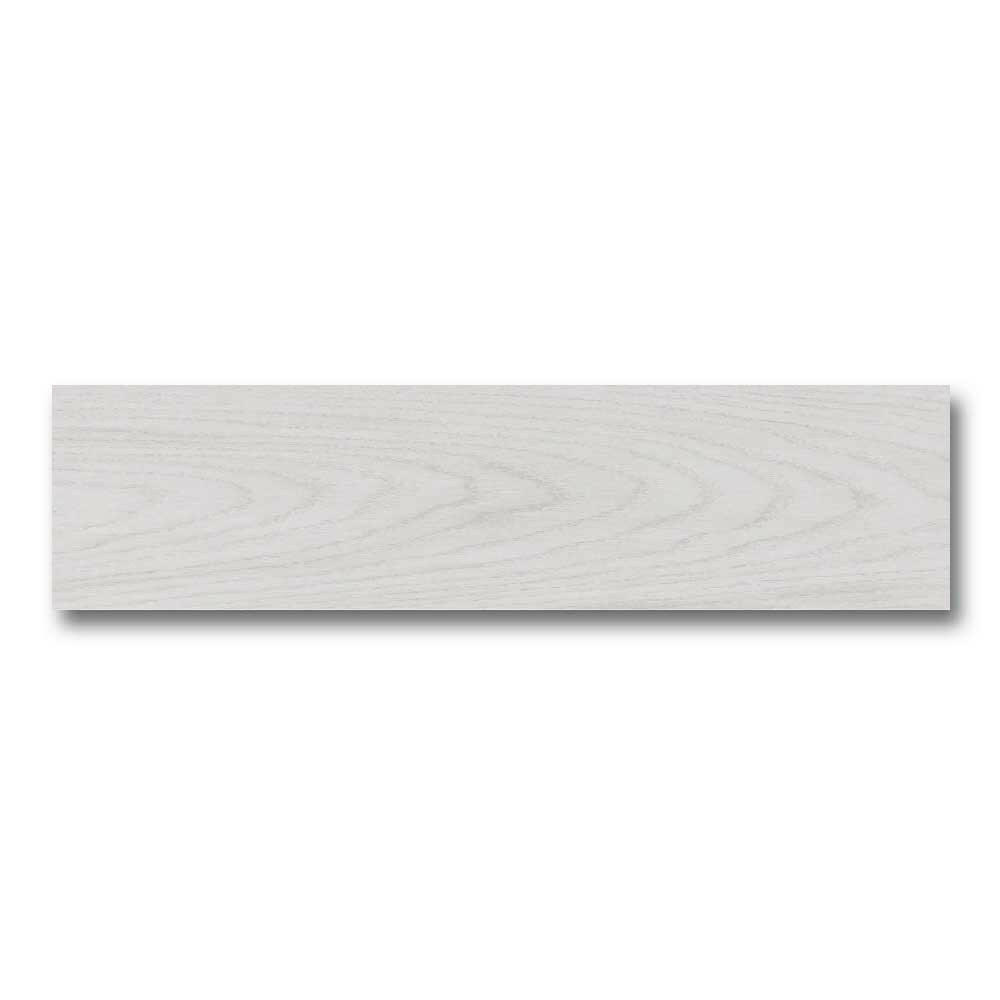 9x35 Quintessence Pearl Wood Grain Look Matte Porcelain Tile