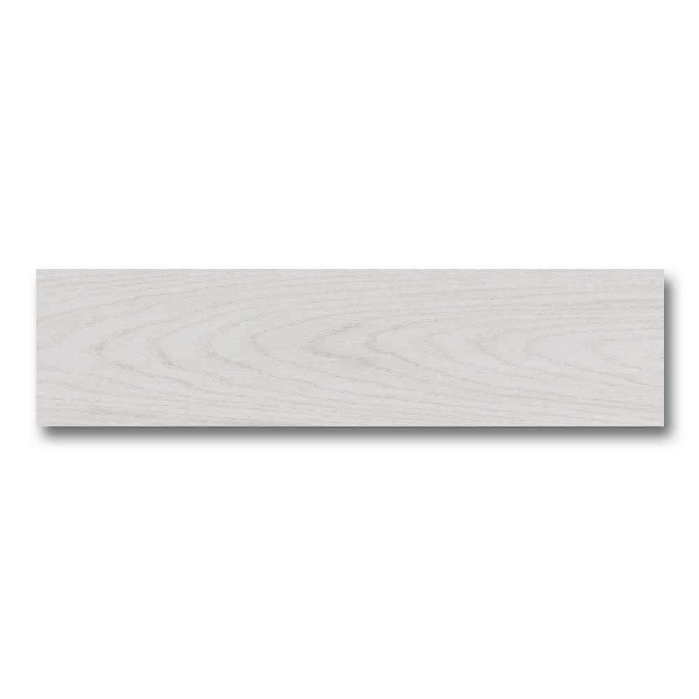 9x35 Quintessence Pearl Wood Grain Look Matte Porcelain Tile