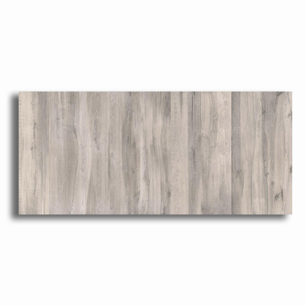 9x48 Tekvora Gris Pri Matte Wood Look Porcelain Tile - American Tile Depot