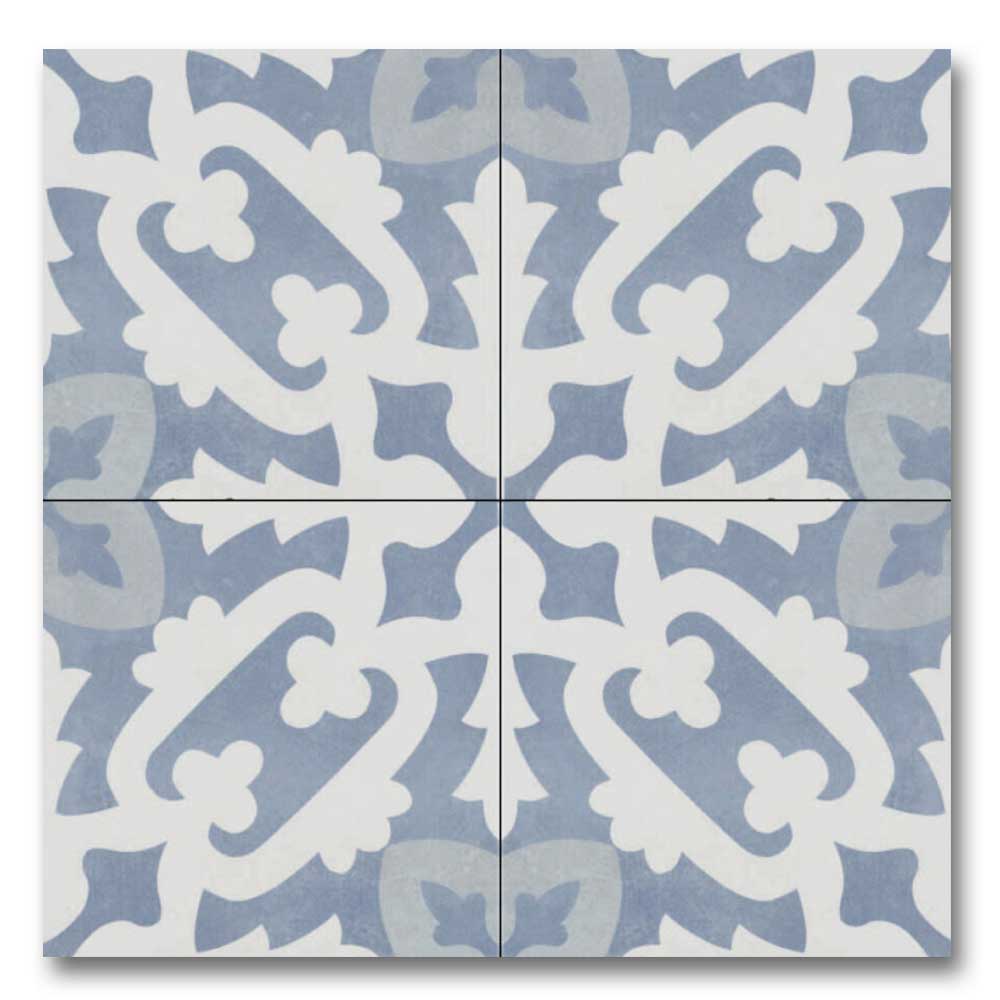 9x9 Rodin Deco Matte Porcelain Tile
