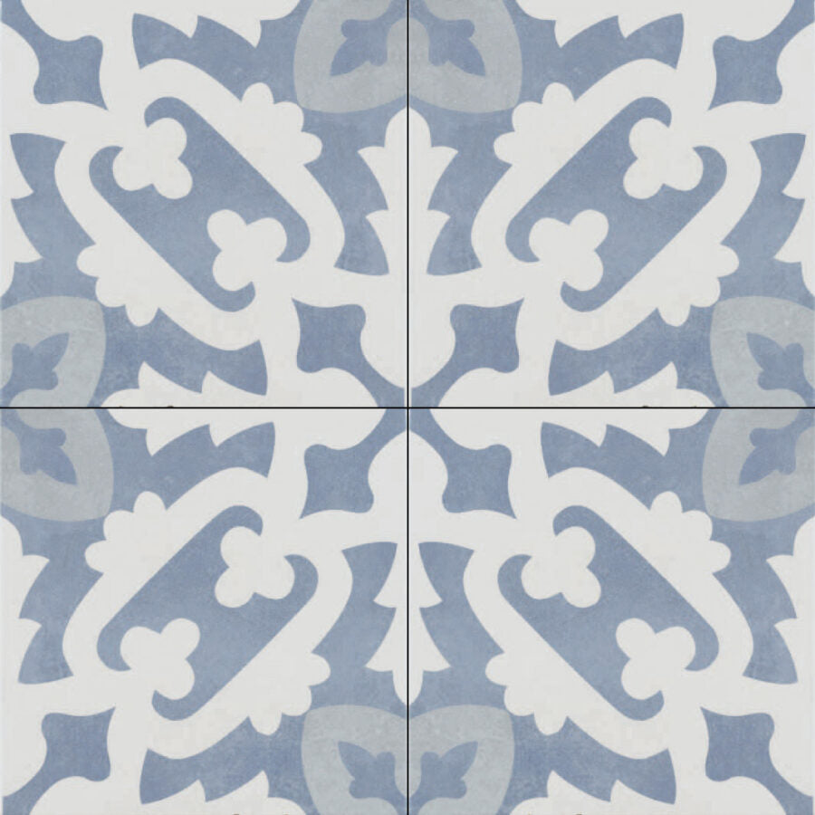 9x9 Rodin Deco Matte Porcelain Tile