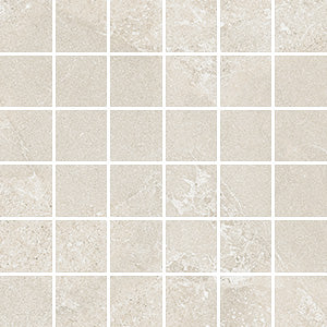 2x2 Avelia Arena Stone Look Square Porcelain Mosaic Tile 2x2 Avelia Arena Stone Look Square Porcelain Mosaic Tile - American Tile Depot