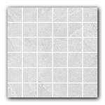 2x2 Avelia Blanco Stone Look Square Porcelain Mosaic Tile 2x2 Avelia Blanco Stone Look Square Porcelain Mosaic Tile - American Tile Depot
