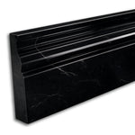 Absolute Black Granite Polished 4 3/4x12 Baseboard Trim Molding - American Tile Depot