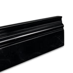 Absolute Black Granite Polished 4 3/4x12 Baseboard Trim Molding - American Tile Depot
