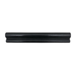 Absolute Black Granite Polished F-2 Chair Rail / Crown Molding Trim - American Tile Depot