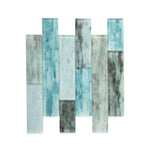 Aesthetic Ocean Casale Multi Size Brick Glass Mosaic Wall Tile Aesthetic Ocean Casale Multi Size Brick Glass Mosaic Wall Tile - American Tile Depot