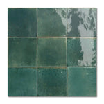 6x6 Pigment Selva Glossy Porcelain Tile - American Tile Depot