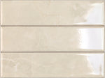 2x8 Lumina Avorio Bianco Glossy Stone Look Ceramic Tile 2x8 Lumina Avorio Bianco Glossy Stone Look Ceramic Tile - American Tile Depot