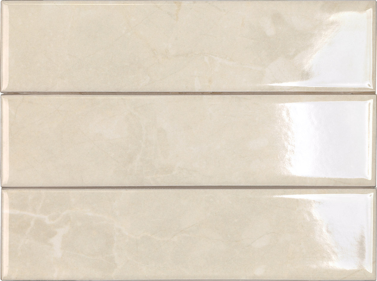 2x8 Lumina Avorio Bianco Glossy Stone Look Ceramic Tile 2x8 Lumina Avorio Bianco Glossy Stone Look Ceramic Tile - American Tile Depot