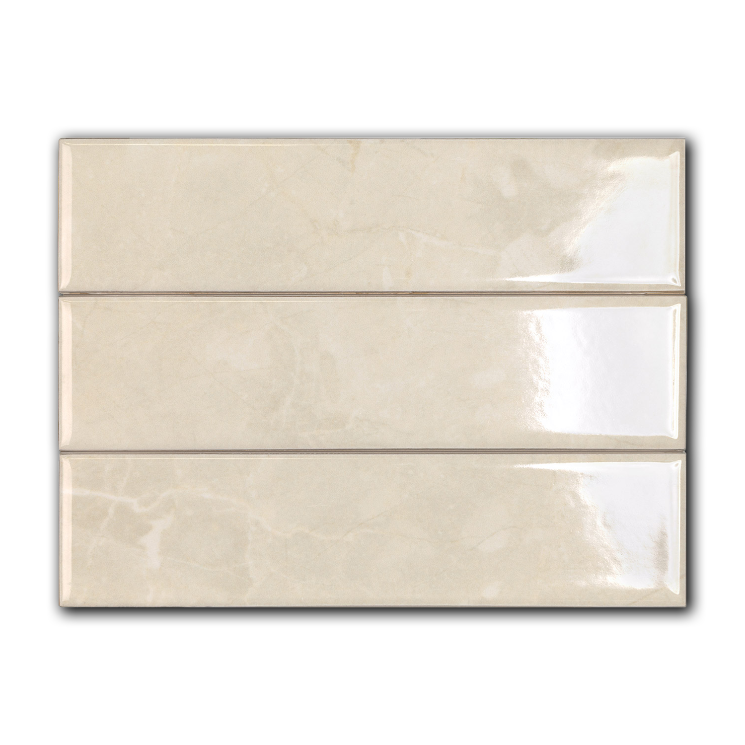 2x8 Lumina Avorio Bianco Glossy Stone Look Ceramic Tile 2x8 Lumina Avorio Bianco Glossy Stone Look Ceramic Tile - American Tile Depot