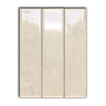 2x8 Lumina Avorio Bianco Glossy Stone Look Ceramic Tile - American Tile Depot