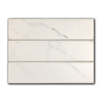 2x8 Lumina Bianco Matte Marble Look Ceramic Tile 2x8 Lumina Bianco Matte Marble Look Ceramic Tile - American Tile Depot