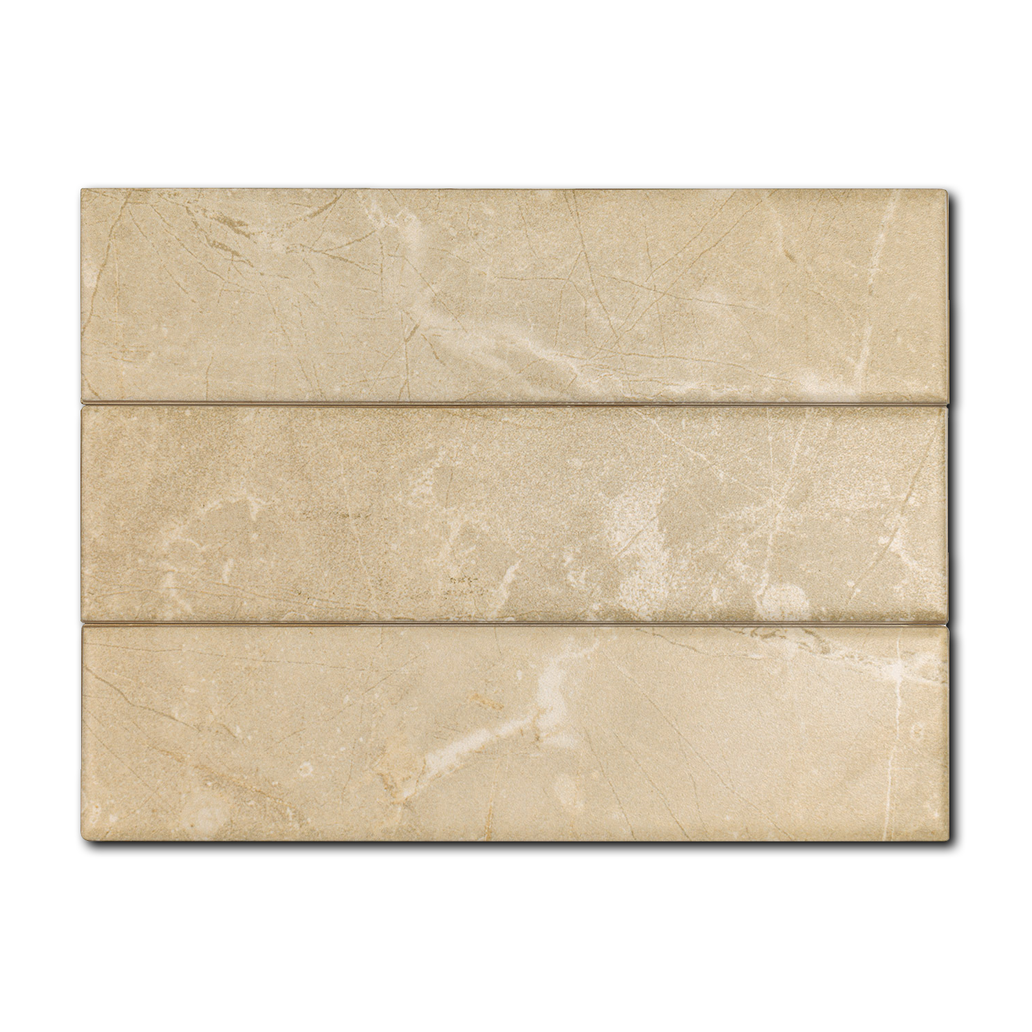 2x8 Lumina Crema Glossy Stone Look Ceramic Tile 2x8 Lumina Crema Glossy Stone Look Ceramic Tile - American Tile Depot