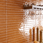 2x20 Resina Copper Glossy Ceramic Tile 2x20 Resina Copper Glossy Ceramic Tile - American Tile Depot
