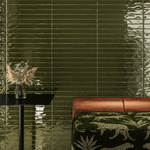 2x20 Resina Emerald Green Glossy Ceramic Tile 2x20 Resina Emerald Green Glossy Ceramic Tile - American Tile Depot