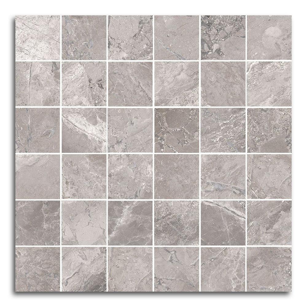 Apex Beige Naturale Square Porcelain Mosaic Tile Apex Beige Naturale Square Porcelain Mosaic Tile - American Tile Depot