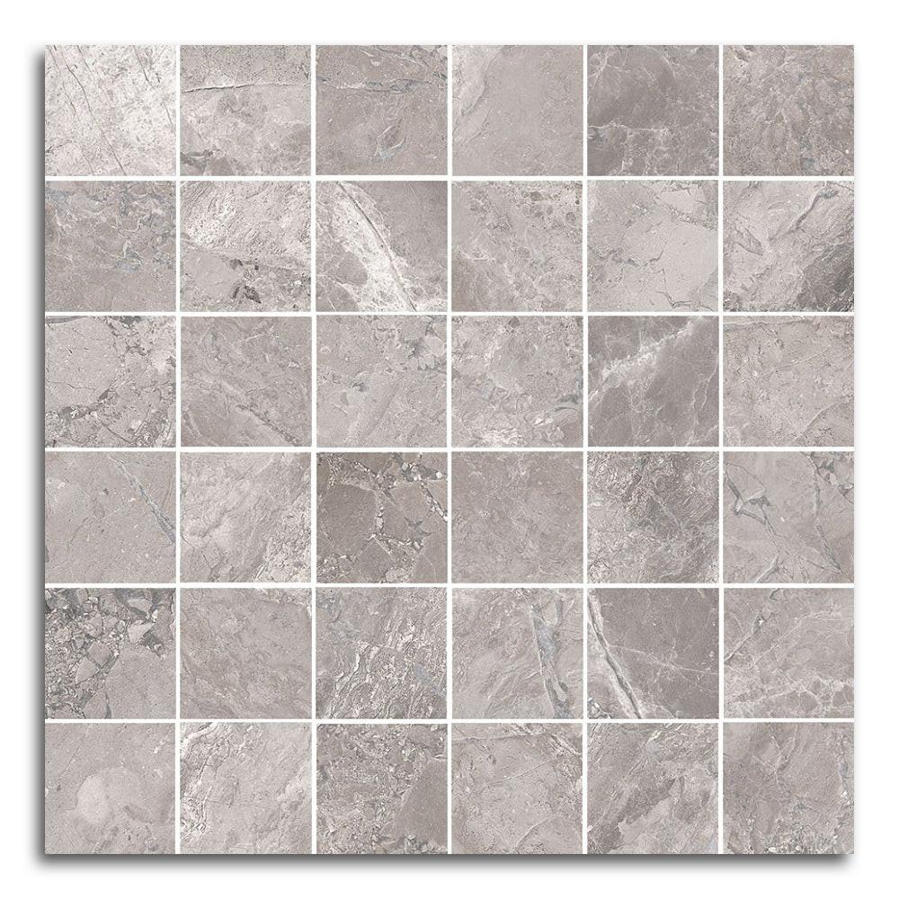 Apex Beige Naturale Square Porcelain Mosaic Tile Apex Beige Naturale Square Porcelain Mosaic Tile - American Tile Depot