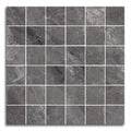 2x2 Charcoal Naturale Square Mosaic