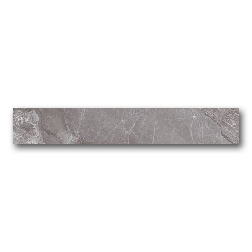 Apex Grey Levigato Bullnose 2x12 Molding Trim