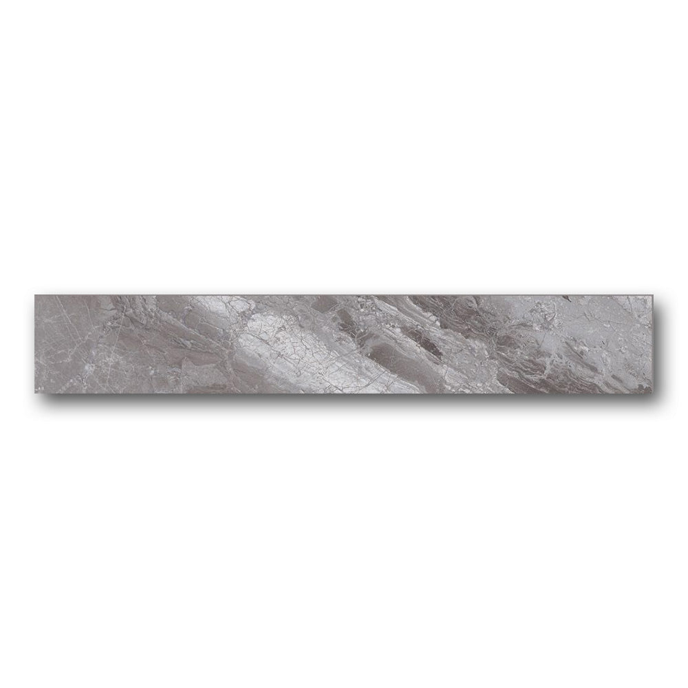 Apex Grey Naturale Bullnose 2x12 Molding Trim