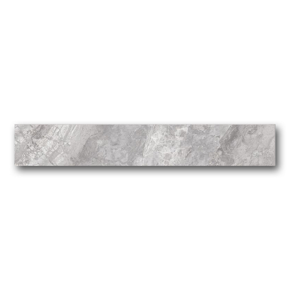 Apex Silver Levigato Bullnose 2x12 Molding Trim