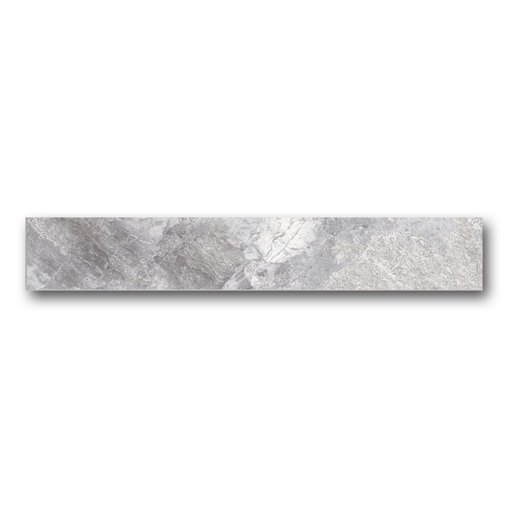 Apex Silver Naturale Bullnose 2x12 Molding Trim