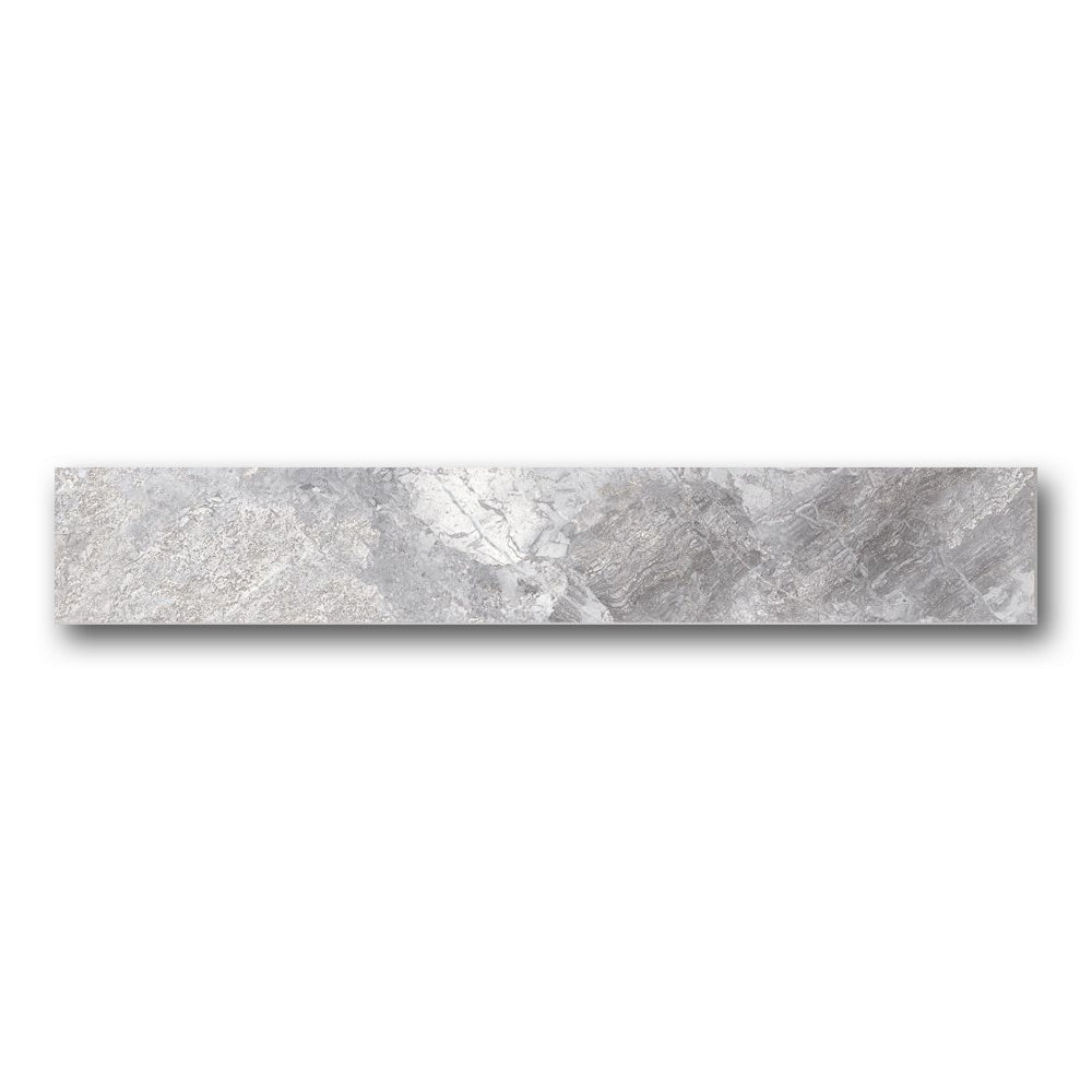 Apex Silver Naturale Bullnose 2x12 Molding Trim