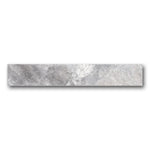 Apex Silver Naturale Bullnose 2x12 Molding Trim Apex Silver Naturale Bullnose 2x12 Molding Trim - American Tile Depot