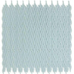 Aqua Turquoise Glossy Wave Glass Mosaic Tile - American Tile Depot