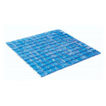 Aquarius Fancy Blue Square Glass Mosaic Tile Aquarius Fancy Blue Square Glass Mosaic Tile - American Tile Depot