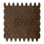 Aquarius Taupe Circular Glass Mosaic Tile Aquarius Taupe Circular Glass Mosaic Tile - American Tile Depot