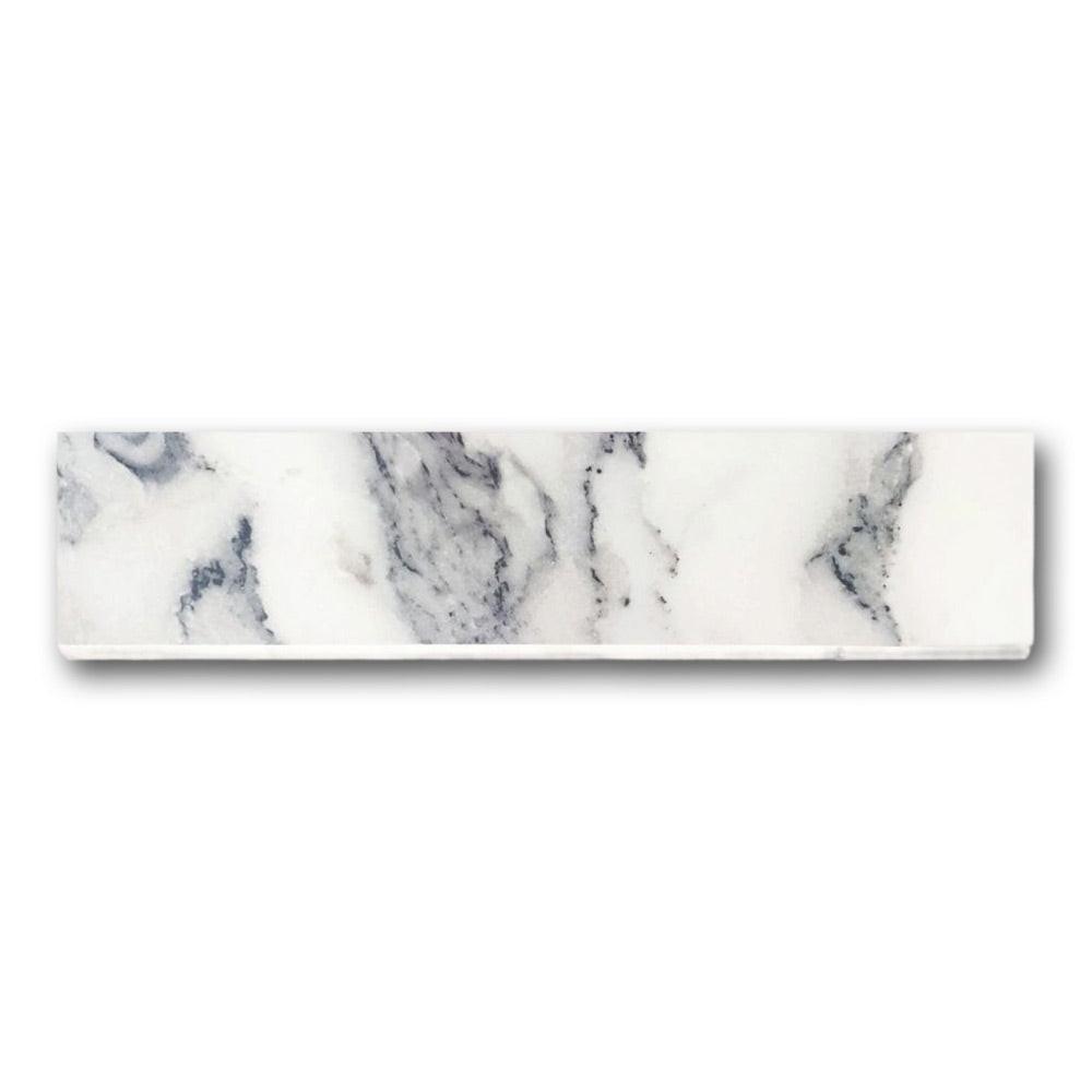 Archaic Argent Matte Bullnose 3x12 Molding Trim Archaic Argent Matte Bullnose 3x12 Molding Trim - American Tile Depot