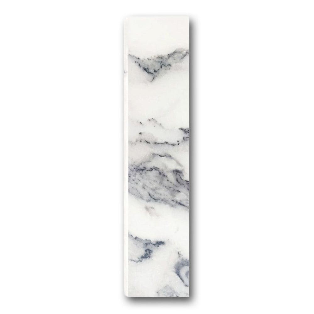 Archaic Argent Matte Bullnose 3x12 Molding Trim Archaic Argent Matte Bullnose 3x12 Molding Trim - American Tile Depot