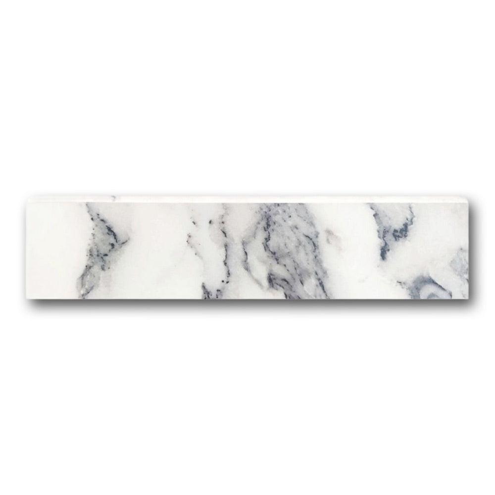 Archaic Argent Matte Bullnose 3x12 Molding Trim Archaic Argent Matte Bullnose 3x12 Molding Trim - American Tile Depot