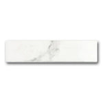 Archaic Blanc Glossy Bullnose 3x12 Molding Trim Archaic Blanc Glossy Bullnose 3x12 Molding Trim - American Tile Depot