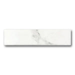 Archaic Blanc Glossy Bullnose 3x12 Molding Trim Archaic Blanc Glossy Bullnose 3x12 Molding Trim - American Tile Depot