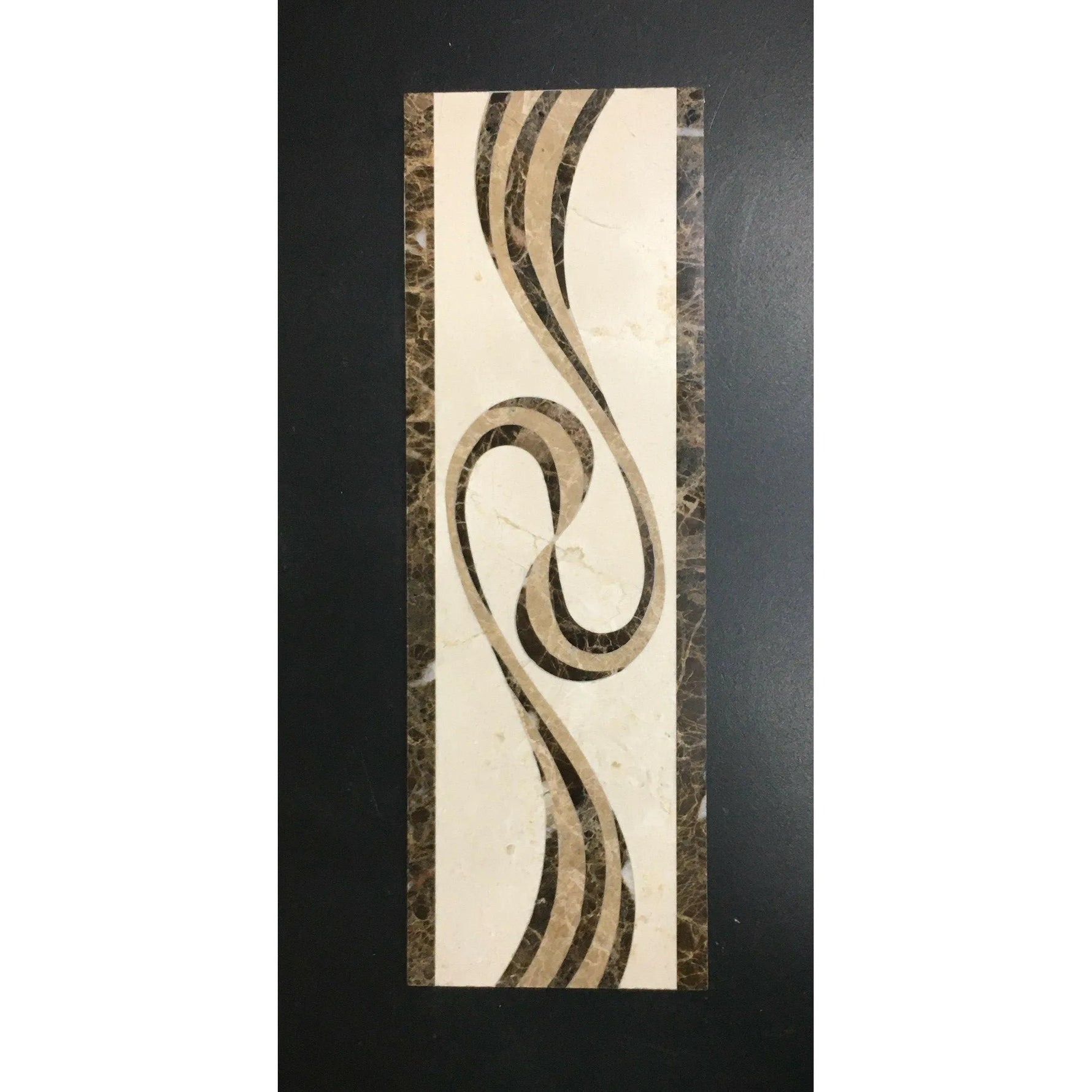 Aroma 4x12 Marble Waterjet Border - Polished Aroma 4x12 Marble Waterjet Border - Polished - American Tile Depot