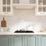 Arrow Picket Statuario Matte Elongated Hexagon Porcelain Mosaic Tile Arrow Picket Statuario Matte Elongated Hexagon Porcelain Mosaic Tile - American Tile Depot