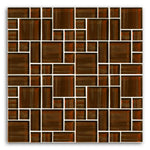Atlas Brown Square Glass Mosaic Wall Tile Atlas Brown Square Glass Mosaic Wall Tile - American Tile Depot